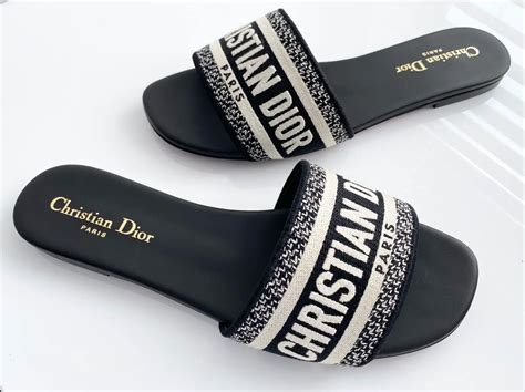 do dior slides run big or small|how much are dior slides.